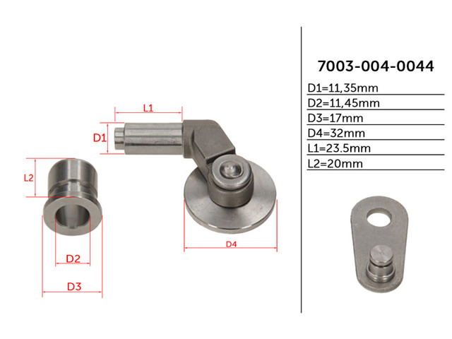 Компресор холодоагенту 3R41045010 MSG Rebuilding