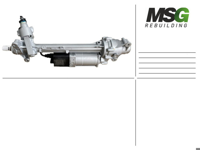 Рульова рейка BW410NLA0R MSG Rebuilding