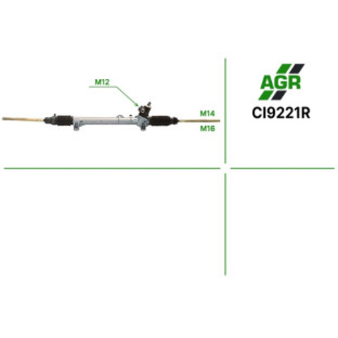 Рейковий рульовий механізм CI9221R AGR