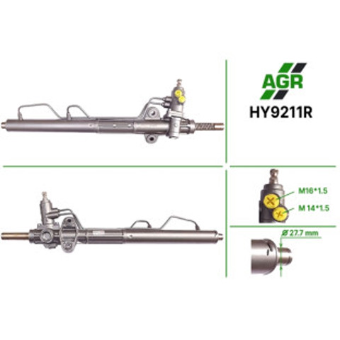 Рульова рейка з гпк, відновлена, hyundai sonata 99-04,grandeur 99-04, optima 00-05,kia magentis 0