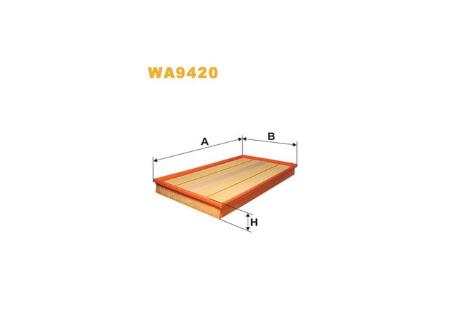 Автомобільний фільтр повітря WA6587 WIX