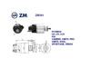 Ремкомплект втягує реле стартера ZM299391 ZM