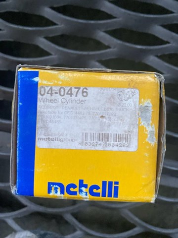 Робочий циліндр 040476 METELLI