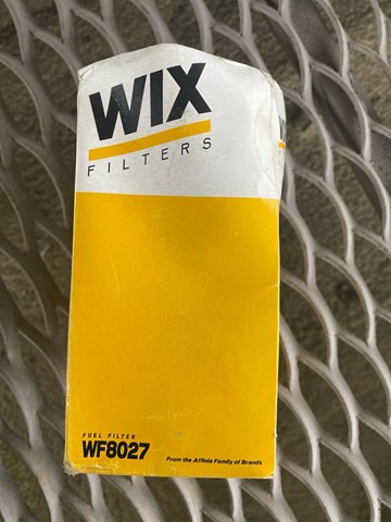 Фільтр-відстійник палива грубої очистки WF8027 WIX