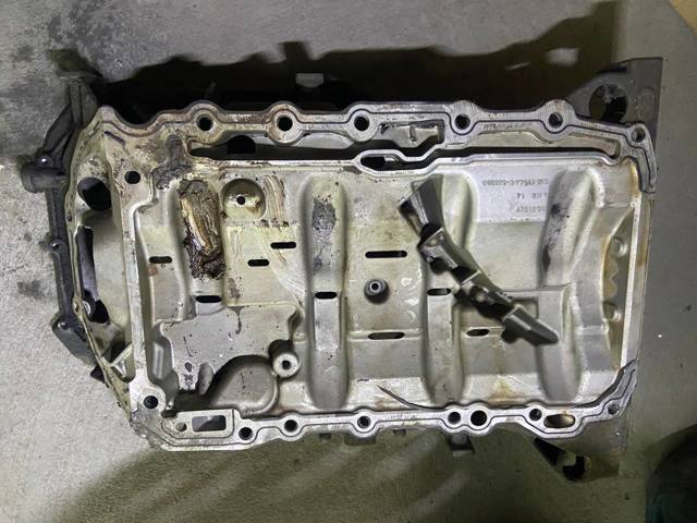 Піддон масляний картера двигуна, верхня частина 06H103603AK VAG