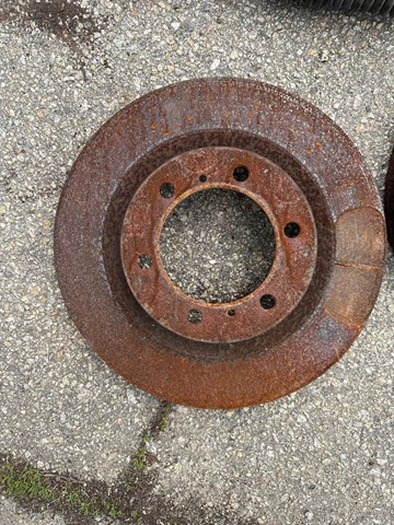Диск гальмівний передній 4351260191 TOYOTA