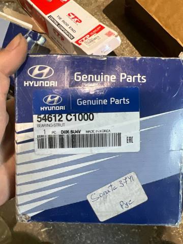 Підшипник опорний амортизатора, переднього 54612C1000 HYUNDAI