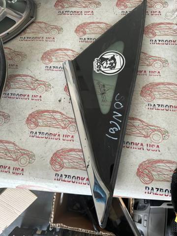 Скло-кватирка двері, задній, правій 878203S110 HYUNDAI