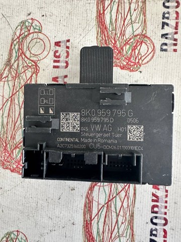 Блок комфорту задніх дверей 8K0959795G VAG