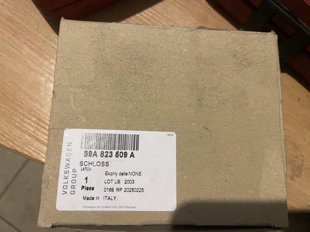 Замок капота 89A823509A VAG