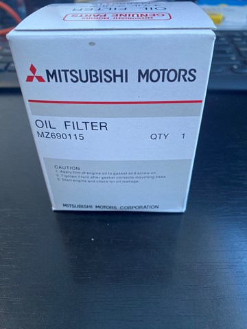 Фільтр масла MZ690115 MITSUBISHI