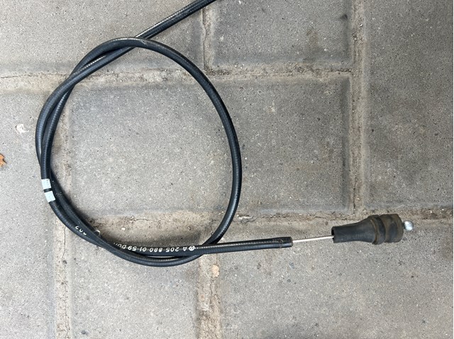 Трос відкриття капота, задній A2058800159 MERCEDES