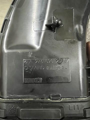 Патрубок повітряний, вхід повітряного фільтра A2760902537 MERCEDES