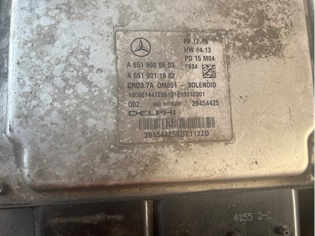 Комп'ютер двигуна A6519000503 MERCEDES