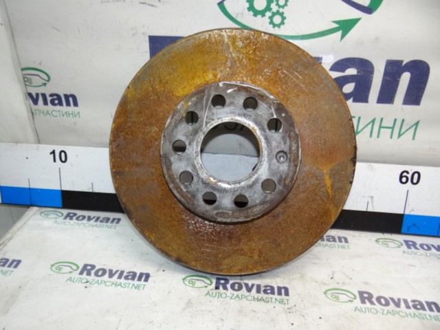 Гальмівний диск передній caddy 3 2004-2010, 288x25 мм, товщина 24,2 мм, бу-262684 1K0615301T
