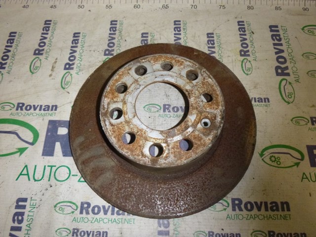 Гальмівний диск задній altea 05-15 (универсал), діаметр 253 мм, товщина 9.7 мм, бу-168133 1K0615601AB