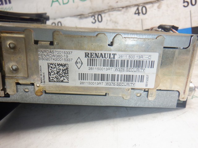 Магнітола 281150013R RENAULT