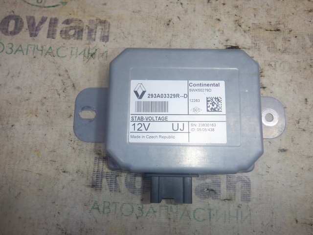 Автомобільна батарея 293A03329R RENAULT