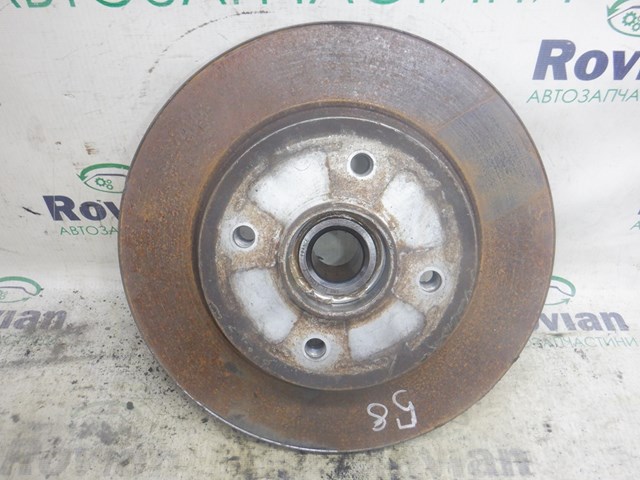 Гальмівний диск задній c4 picasso 1 2006-2013 (минивен), діаметр 268 мм, товщина 10,5 мм, бу-228690 424946