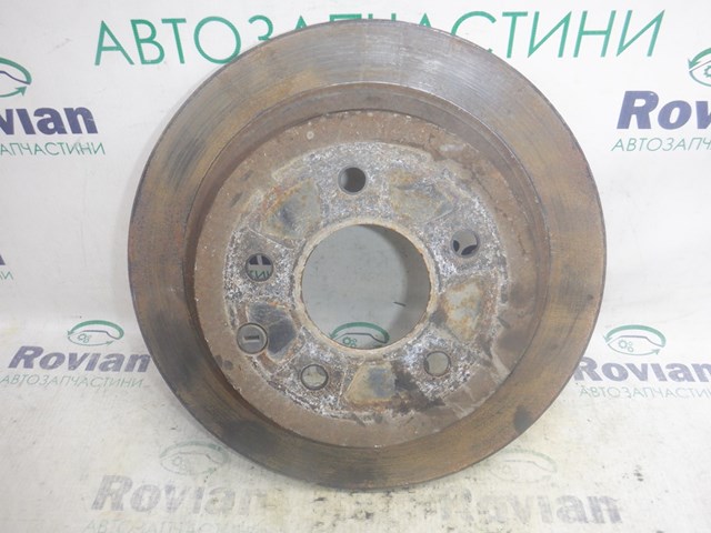 Гальмівний диск задній koleos 1 2013-2016 (кроссовер), діаметр 295 мм, товщина 16.1 мм, бу-226202 432003112R
