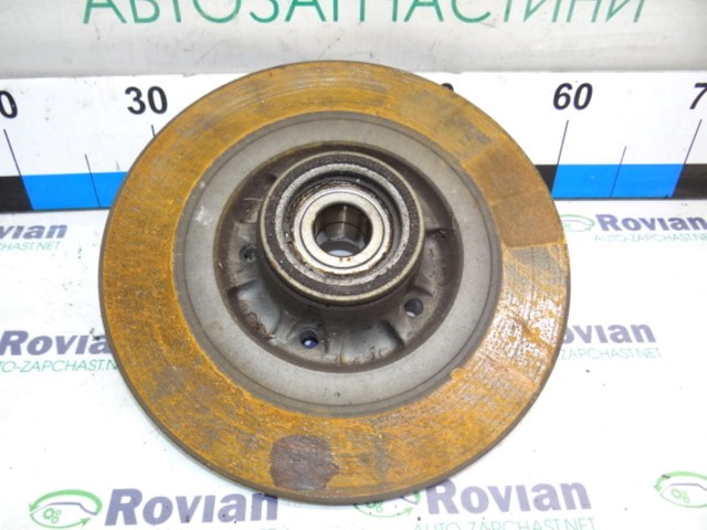 Гальмівний диск задній kangoo 2 2008-2013 (фургон), діаметр 280 мм товщина 11 мм, бу-262412 432025057R