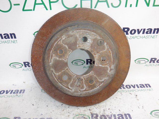 Гальмівний диск задній qashqai 2010-2014 (кроссовер), діаметр 290 мм, товщина 9 мм, бу-194232 43206JD00A