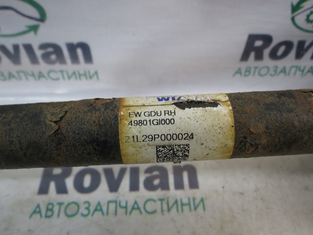 Піввісь задня, права 49801GI000 HYUNDAI