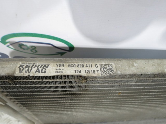Трубопроводи і радіатор кондиціонера 5C0820411G VAG