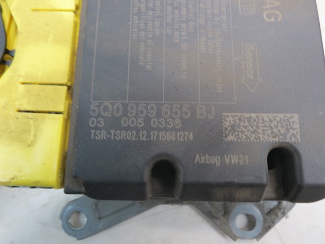 Модуль-процесор управління подушки безпеки 5Q0959655BJ VAG