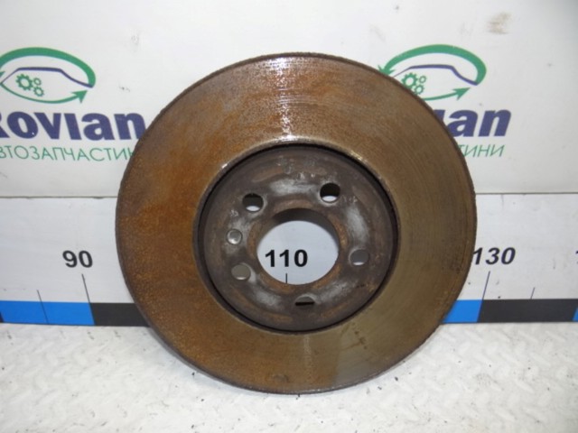 Гальмівний диск передній rapid 2012-2019, діаметр 288 мм, товщина 22.5 мм, вентильовані, бу-257892 6R0615301A
