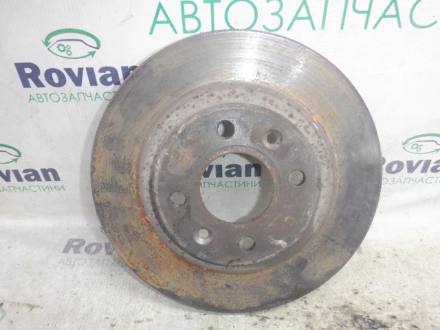 Гальмівний диск передній clio 2 2001-2005, вент. діаметр 259мм 19 мм, бу-233450 7701206339