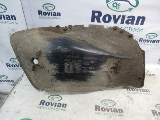 Підкрилок заднього крила, правий 8200735436 RENAULT