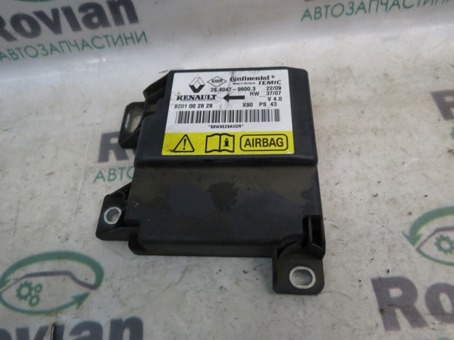 Модуль-процесор керування подушки безпеки 8201002828 RENAULT