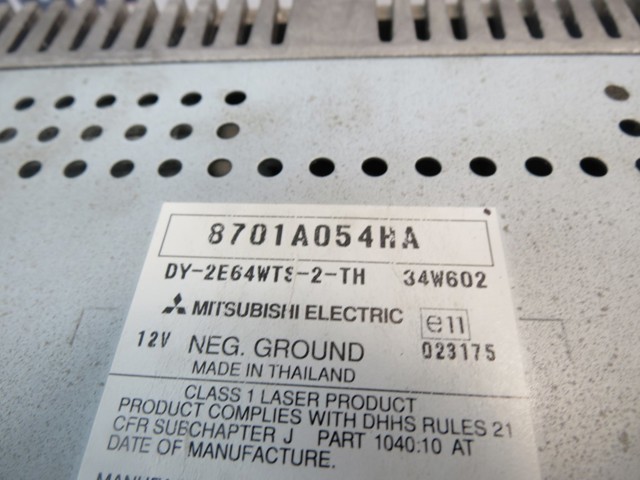 Магнітола 8701A054HA MITSUBISHI