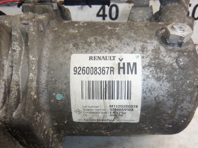 Насос кондиціонера 926008367R RENAULT