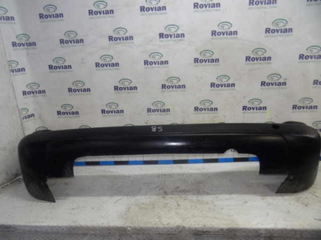 Бампер задній berlingo 2 2008-2012 (фургон ), подряпини, присутня тріщина в пластику, бу-264416 9682043777