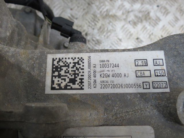 Редуктор середнього моста (головна передача) K2GZ4000AW FORD