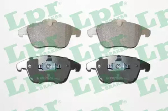 Колодки гальмівні дискові комплект 05P1255 LPR