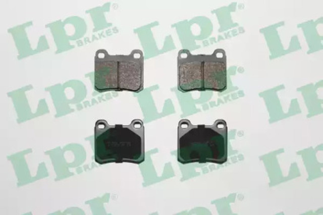 Задні колодки 05P181 LPR
