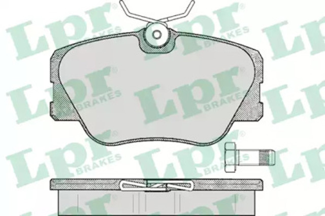 Передні гальмівні колодки 05P280 LPR