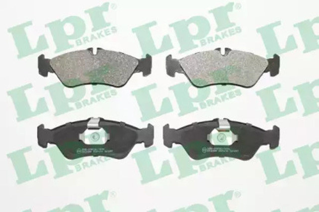 Задні гальмівні колодки 05P610 LPR