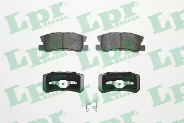 Задні колодки 05P954 LPR