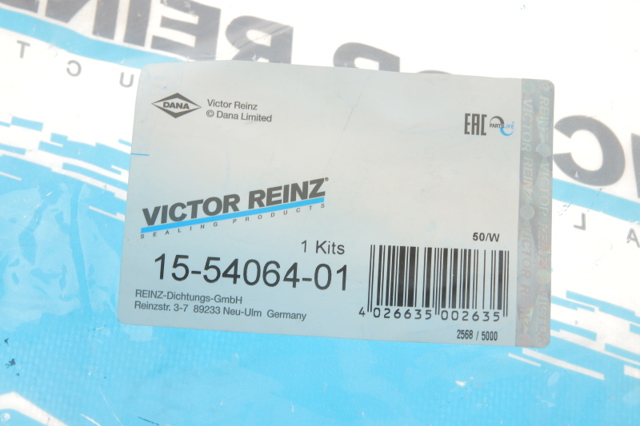 Прокладка клапанної кришки двигуна, комплект 155406401 VICTOR REINZ