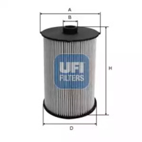 Фільтр тонкого очищення палива 2604300 UFI