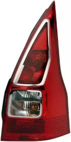 Ліхтар задній прав (p21/5w/p21w, колір скла прозор/червон, світло протитуманних фар, світло заднього ходу) renault 8200417351