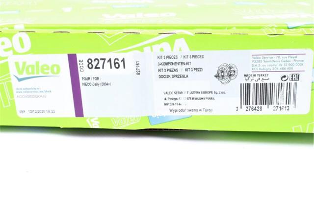 Зчеплення і комплектуючі 827161 VALEO