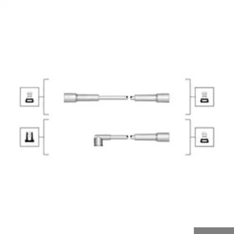 Проводи високовольтні 941319170042 MAGNETI MARELLI