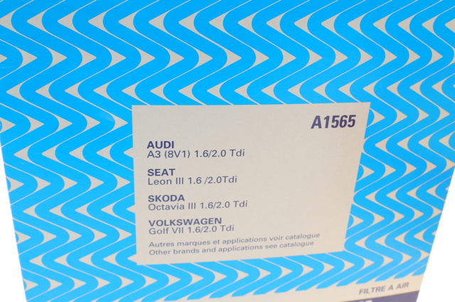 Елемент повітряного фільтра A1565 PURFLUX