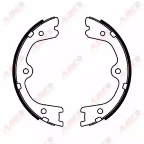 Колодки стоянкового гальма C01064ABE ABE