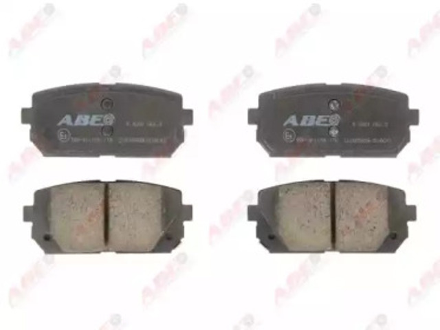Задні гальмівні колодки C20309ABE ABE